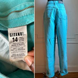 Vintage Sky Blue Gitano Jeans