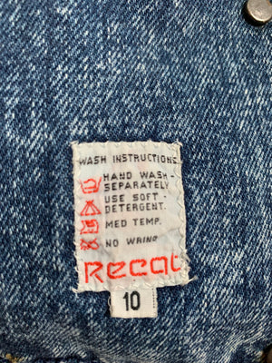 Vintage 80s Children’s Denim Cropped Jacket